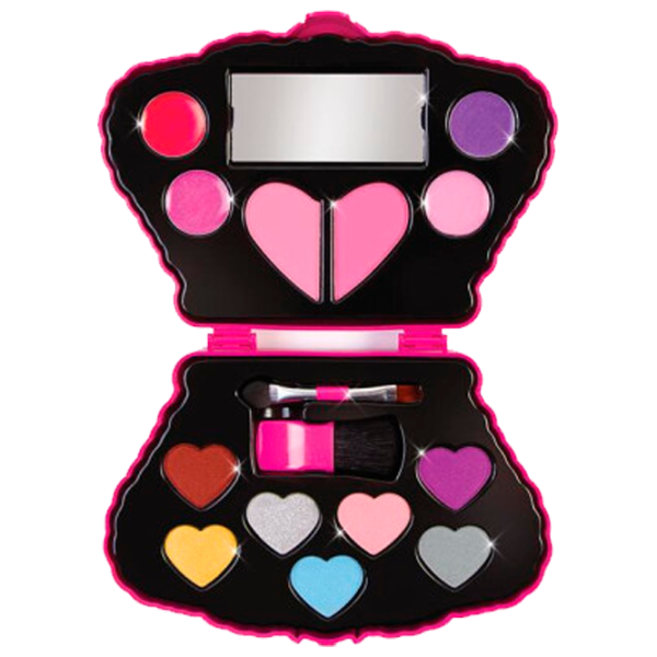 Set de creație Make It Real Juicy Couture Bejeweled Beauty Cosmetic Compact 4475M 8+/ Multicolor Pink photo 4