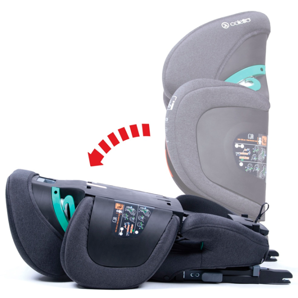 Детское автокресло Coletto Avola - 12 лет/ 36 кг/ Черный photo 3