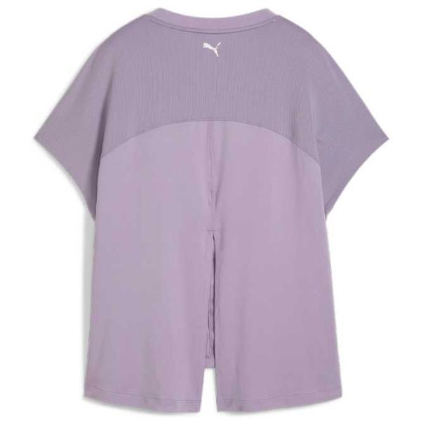 Футболка для женщин Puma CLOUDSPUN Mix Tee 6 % эластан/ Пурпурный photo 2