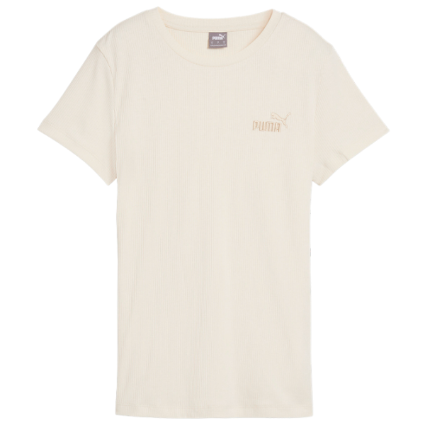 Tricou pentru femei Puma Ess Elevated Tee 100% bumbac/ White photo 1