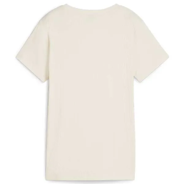 Tricou pentru femei Puma Ess Elevated Tee 100% bumbac/ White photo 2