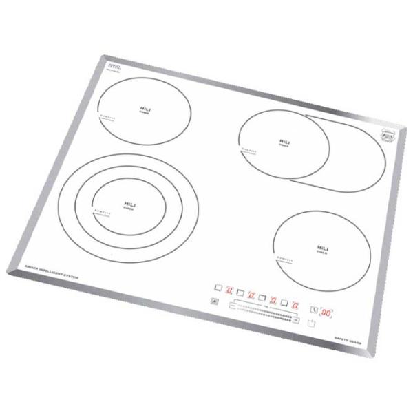 Plită încorporabilă electrică Kaiser KCT 6715 F W 6500 W/ White photo 2