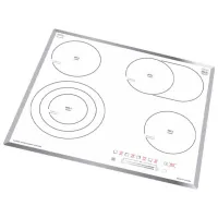 Plită încorporabilă electrică Kaiser KCT 6715 F W 6500 W/ White photo 2