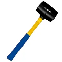 Молоток для укладки плитки S&R 284910075 Резина/ Стекловолокно