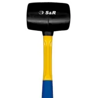 Ciocan pentru așezarea plăcilor S&R 284910075 Cauciuc/ Fibră de sticlă photo 2