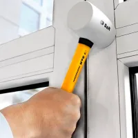 Ciocan pentru așezarea plăcilor S&R 285680065 Cauciuc/ Fibră de sticlă photo 2