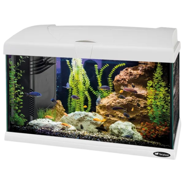 Аквариум Ferplast Capri 50 LED 40 л/ Белый photo 1