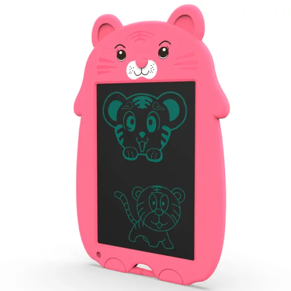 Графический планшет Helmet Kids Color Painting Board Tiger WT-0901 2+/ Черный Розовый photo 2