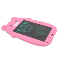 Tabletă grafică Helmet Kids Color Painting Board Tiger WT-0901 2+/ Black Pink photo 3