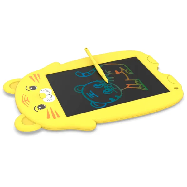 Графический планшет Helmet Kids Color Painting Board Tiger WT-0901 2+/ Черный Розовый photo 5