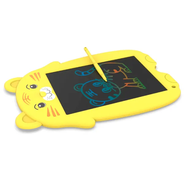 Tabletă grafică Helmet Kids Color Painting Board Tiger WT-0901 2+/ Black Yellow photo 2