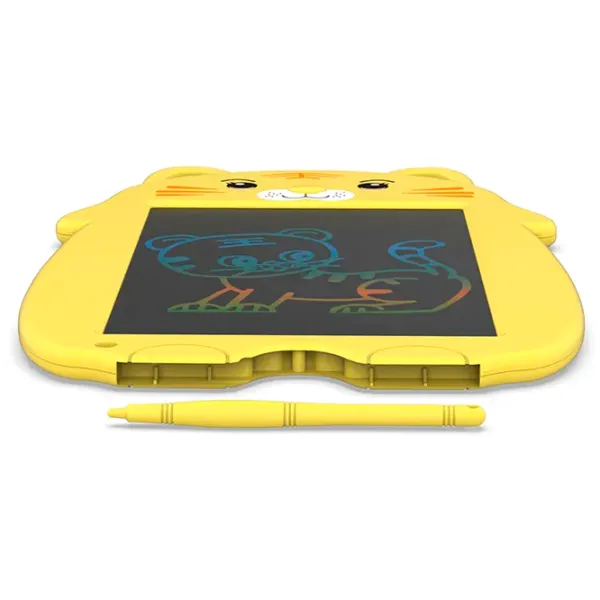 Tabletă grafică Helmet Kids Color Painting Board Tiger WT-0901 2+/ Black Yellow photo 4