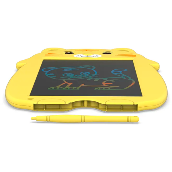 Tabletă grafică Helmet Kids Color Painting Board Tiger WT-0901 2+/ Black Yellow photo 4