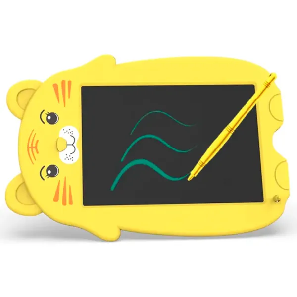 Tabletă grafică Helmet Kids Color Painting Board Tiger WT-0901 2+/ Black Yellow photo 5