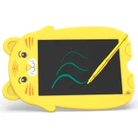 Tabletă grafică Helmet Kids Color Painting Board Tiger WT-0901 2+/ Black Yellow photo 5