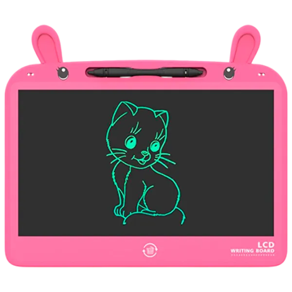 Графический планшет Helmet Kids Color Painting Board Big Cartoon Rabbit WT-1302 3+/ Черный Розовый photo 1