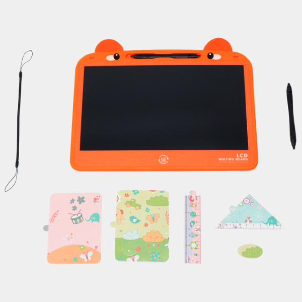 Графический планшет Helmet Kids Color Painting Board Big Cartoon Bear WT-1302 3+/ Черный Оранжевый photo 6