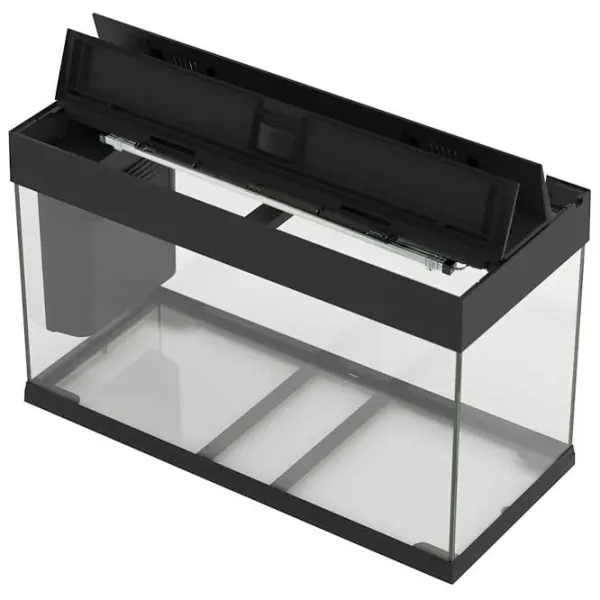 Acvariu Ferplast Dubai 100 Led 190 l/ Black photo 2 Acvariu Ferplast Dubai 100 Led 190 l/ Black photo 2