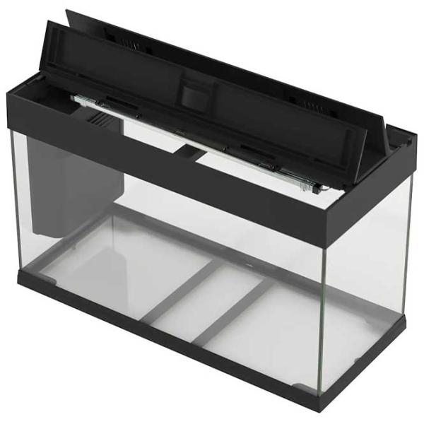Acvariu Ferplast Dubai 100 Led 190 l/ Black photo 2 Acvariu Ferplast Dubai 100 Led 190 l/ Black photo 2