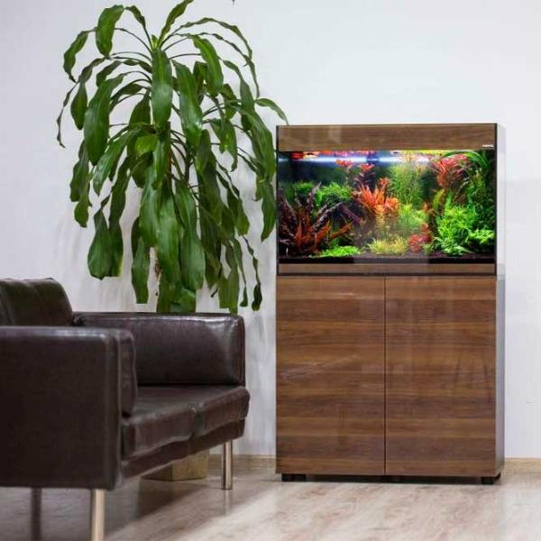Аквариум Aquael Glossy Walnut Rectangular 114194 215 л/ Орех photo 3