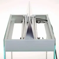 Acvariu Aquael Glossy Rectangular 215 l/ White photo 2