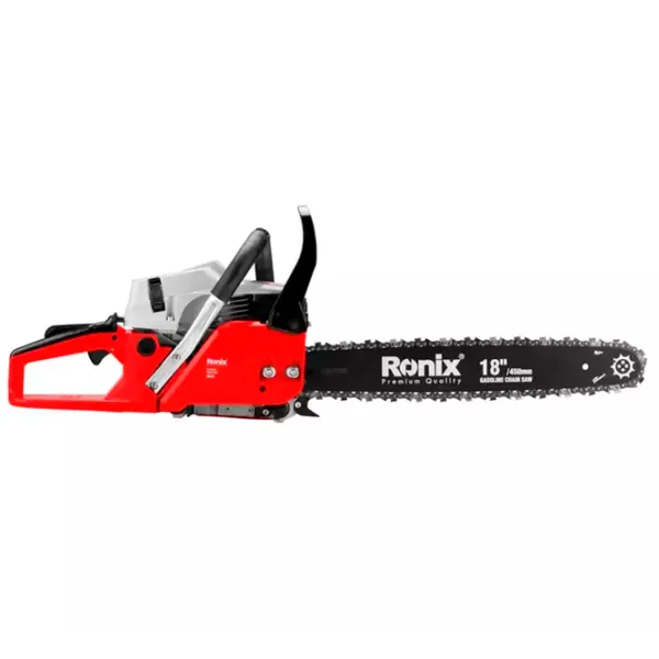 Fierăstrău cu lanţ Ronix RONIX 4647 pe benzină/ Red photo 1