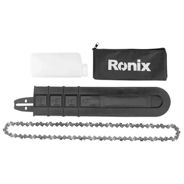 Fierăstrău cu lanţ Ronix RONIX 4647 pe benzină/ Red photo 6