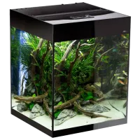 Acvariu Aquael Glossy Cube 114847 135 l/ Black