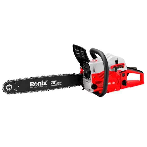 Fierăstrău cu lanţ Ronix RONIX 4650 pe benzină/ Red photo 1