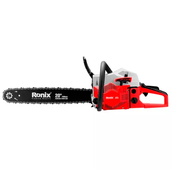 Fierăstrău cu lanţ Ronix RONIX 4650 pe benzină/ Red photo 2