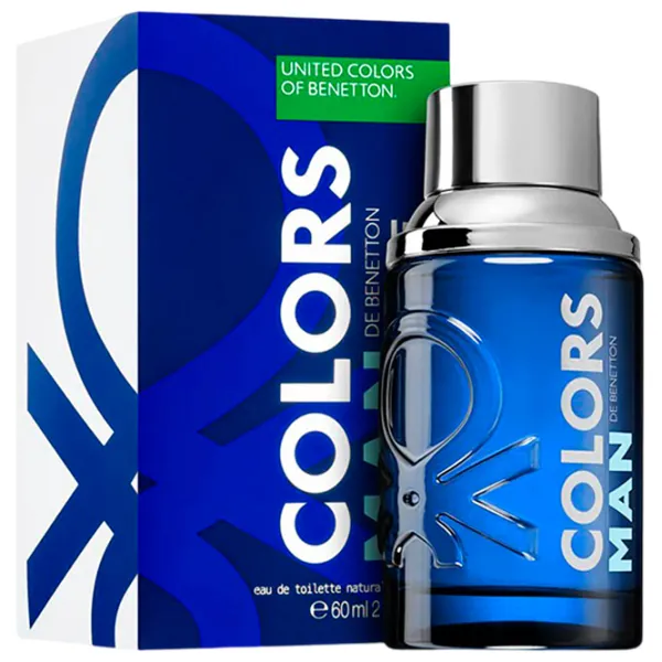 Parfum pentru bărbați Benetton Colors Man Blue Apă de toaletă / Lemnos photo 1