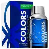 Парфюм для мужчин Benetton Colors Man Blue Туалетная вода / Древесный