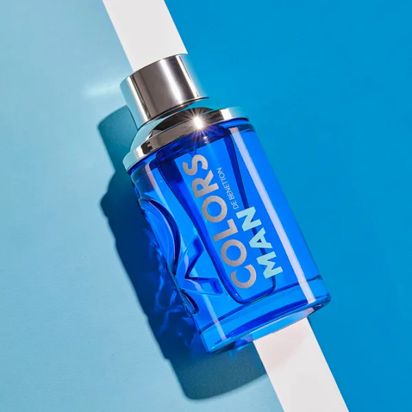 Parfum pentru bărbați Benetton Colors Man Blue Apă de toaletă / Lemnos photo 3