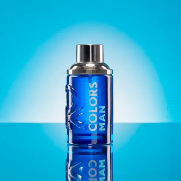 Parfum pentru bărbați Benetton Colors Man Blue Apă de toaletă / Lemnos photo 5
