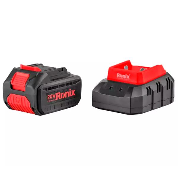 Fierăstrău cu lanţ Ronix RONIX 8651 cu acumulator/ Blue photo 4