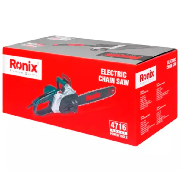 Fierăstrău cu lanţ Ronix RONIX 4716 Electrică/ Blue photo 7