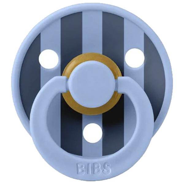 Соска круглая Bibs Studio Colour 10016230C Для мальчиков/ 0 месяцев - 6 месяцев/ Латекс/ Синий photo 2