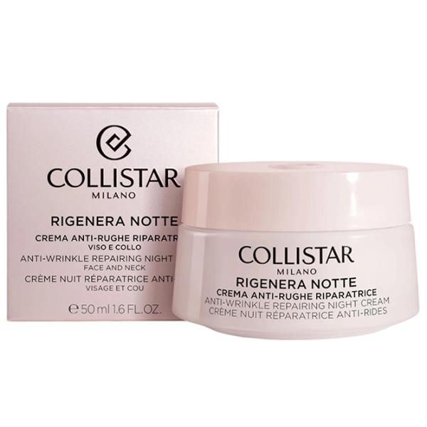 Cremă pentru față Collistar Anti wribkle repairing night cream Toate tipurile/ 50 ml photo 2 Cremă pentru față Collistar Anti wribkle repairing night cream Toate tipurile/ 50 ml photo 2