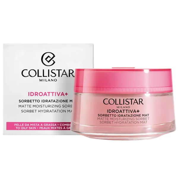 Cremă pentru față Collistar Matte Moisturizing Sorbet Grasă/ 50 ml photo 2 Cremă pentru față Collistar Matte Moisturizing Sorbet Grasă/ 50 ml photo 2