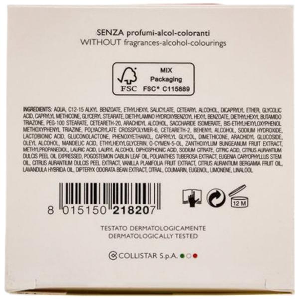 Cremă pentru față Collistar Glycolic Acid Rich Cream Toate tipurile/ 50 ml photo 3 Cremă pentru față Collistar Glycolic Acid Rich Cream Toate tipurile/ 50 ml photo 3