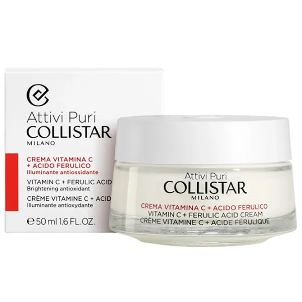 Крем для лица Collistar Pure active vitamin C + ferulic acid cream Все типы/ 50 мл photo 5