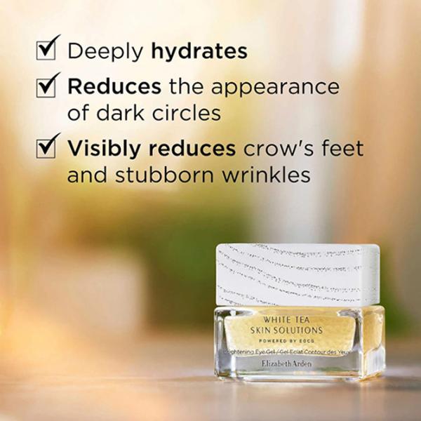 Cremă pentru față Elizabeth Arden Solutions Brightening Eye Gel Toate tipurile/ 15 ml photo 3