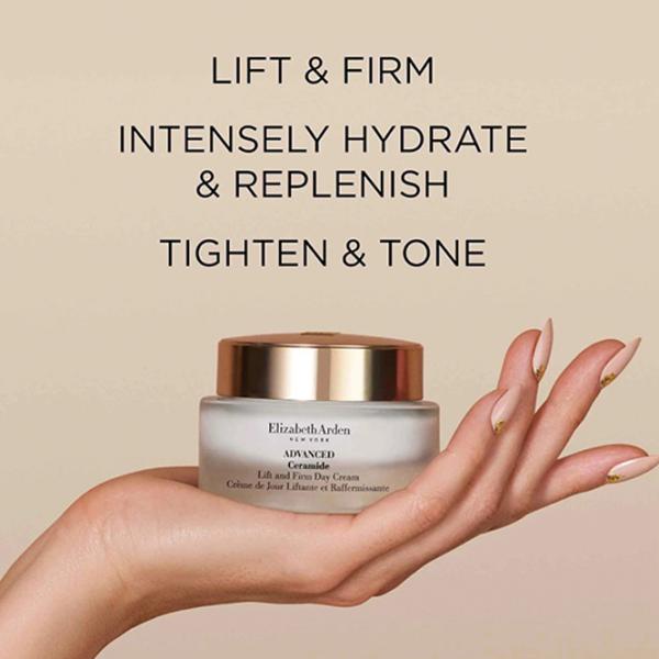 Cremă pentru față Elizabeth Arden Advanced Ceramide Lift and Firm Day Cream Toate tipurile/ 50 ml photo 2
