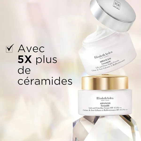 Cremă pentru față Elizabeth Arden Ceramide lift and firm day cream spf 15 pa++ Toate tipurile/ 50 ml photo 2