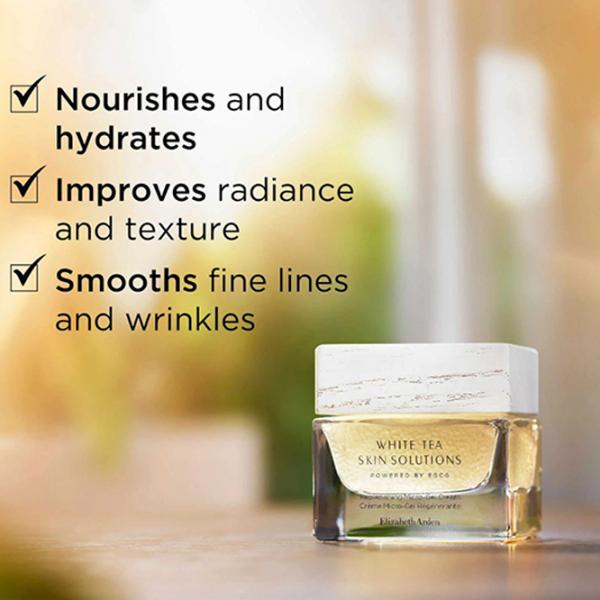 Крем для лица Elizabeth Arden White Tea Skin Solutions Replenishing Micro-Gel Cream Все типы/ 50 мл photo 4