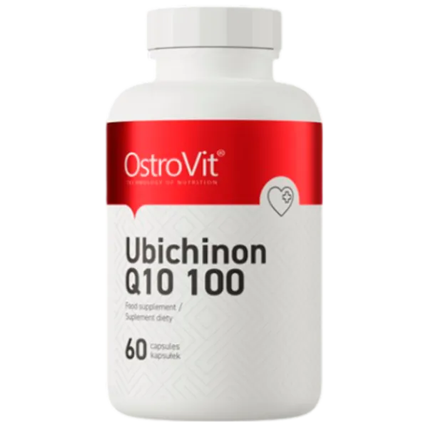 Antioxidanți OstroVit Ubichinon Q10 100 (5902232613742) Numărul de capsule: 60 photo 1
