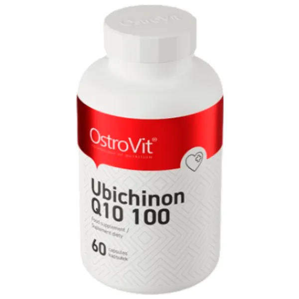Antioxidanți OstroVit Ubichinon Q10 100 (5902232613742) Numărul de capsule: 60 photo 2