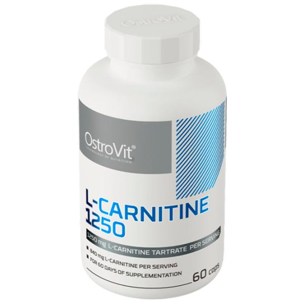 Жиросжигатели OstroVit L-Carnetine 1250 (5903246222401) 60 photo 2