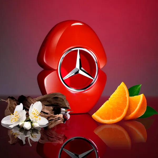 Парфюм для женщин Mercedes-Benz WOMAN IN RED Парфюмерная вода / Восточный photo 4 Парфюм для женщин Mercedes-Benz WOMAN IN RED Парфюмерная вода / Восточный photo 4