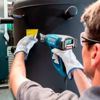 Suflantă de aer cald Bosch GHG 23-66 Blue photo 6